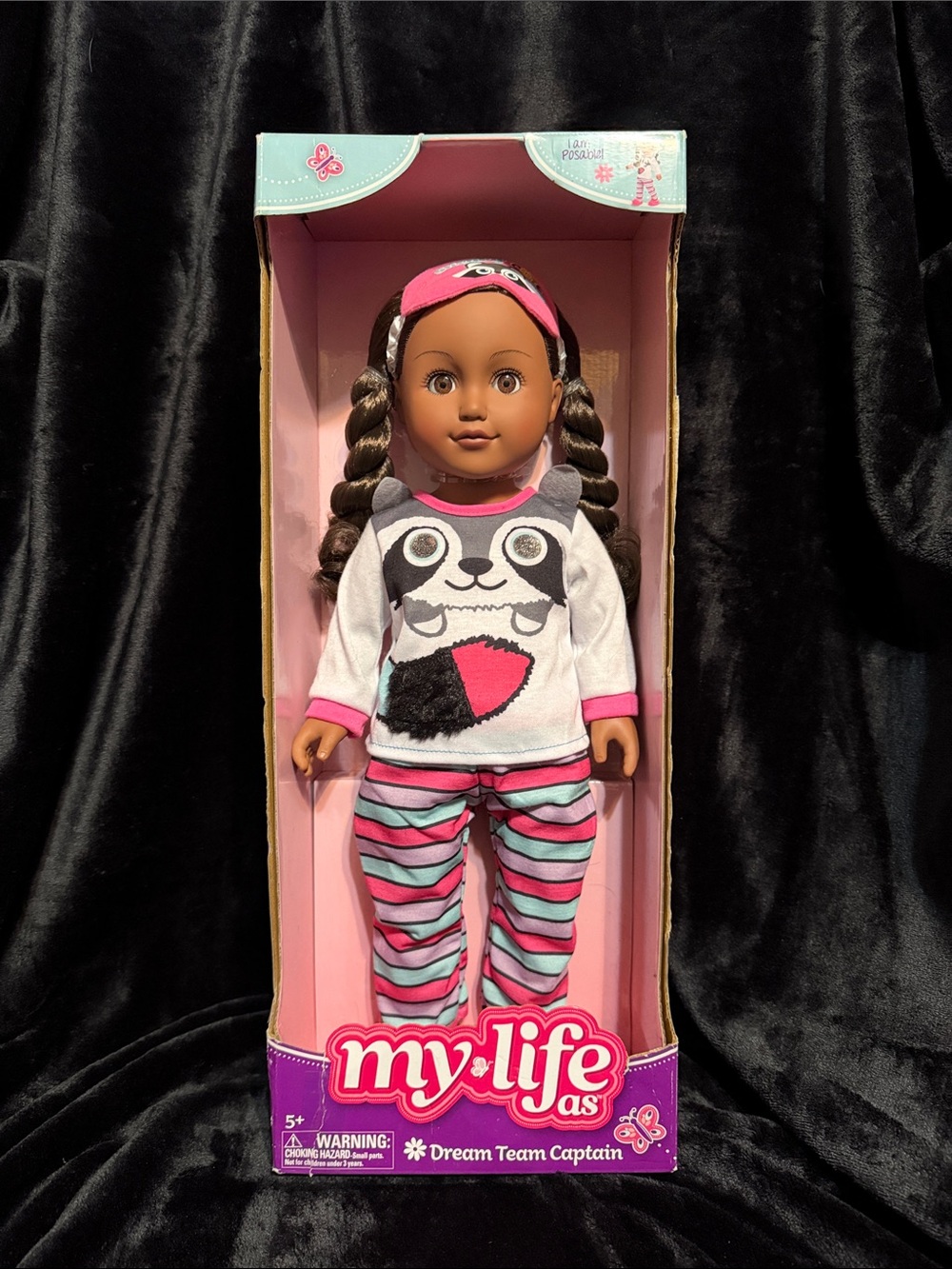 My Life As Dream Team Captain 18 Inch Doll in Cute Pajamas